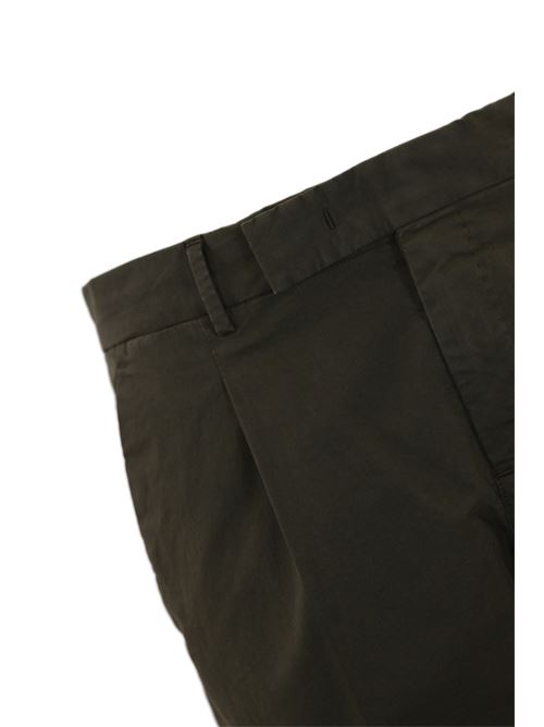 Pantalone Rebel 1P in gabardina cacao PT TORINO | RTZAZ40FWD GL04Y177